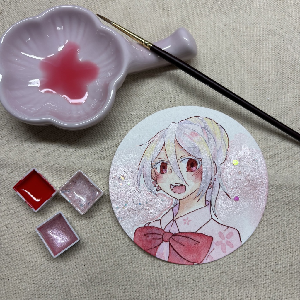 竹輪大帝国産絵の具