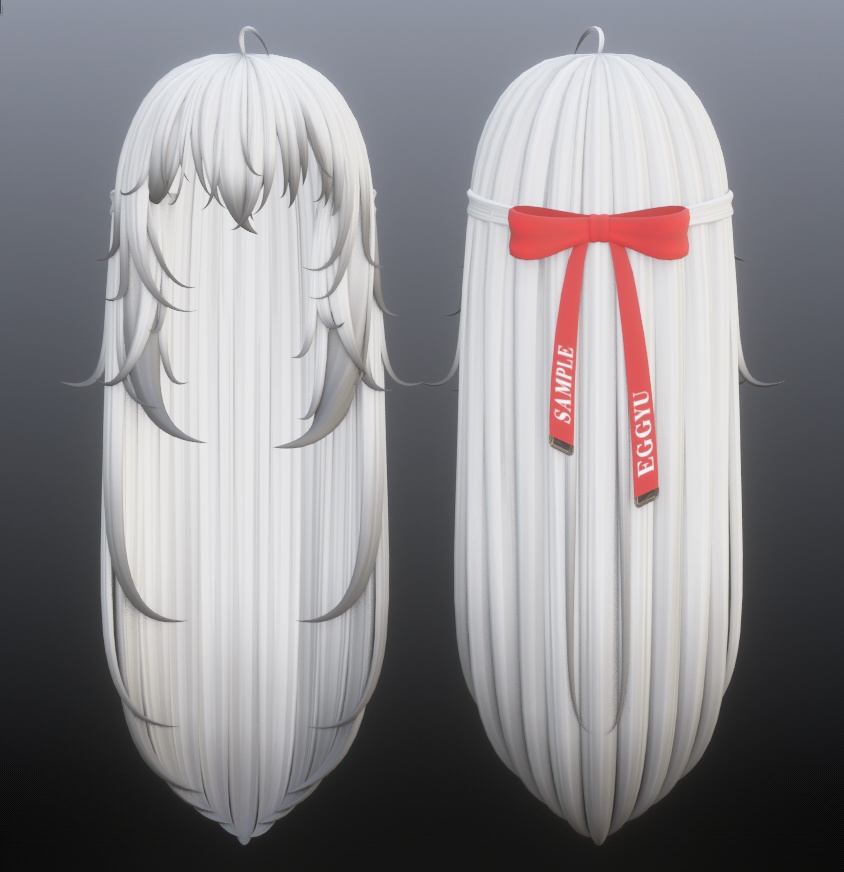 Ribbon Hair「リボン 髪型」