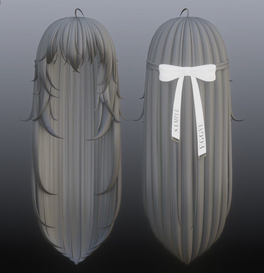 Ribbon Hair「リボン 髪型」