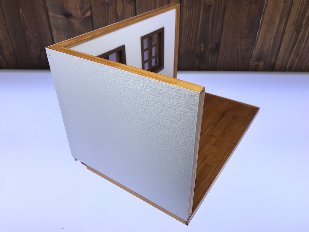 ブック型ドールスタンドM洋室