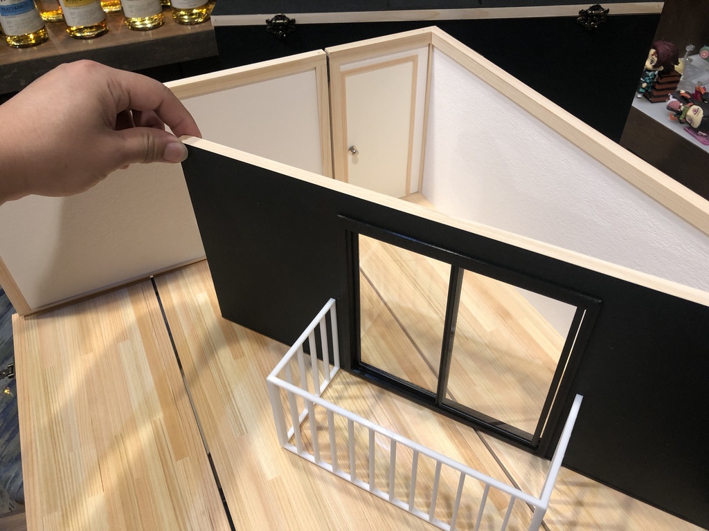 展開式ドールハウス「ワンルーム」