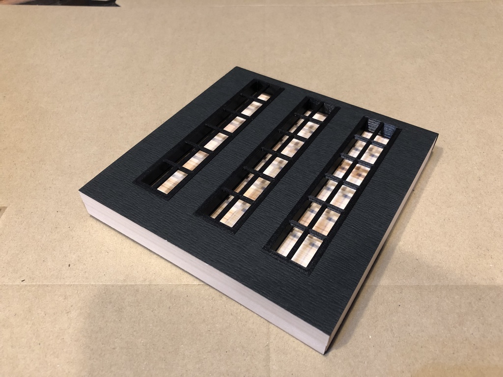 ブック型ドールスタンド 洋室L