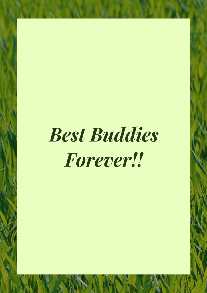 戦友ペーパーラリー「遭逢」参加作品Best Buddies Forever!!