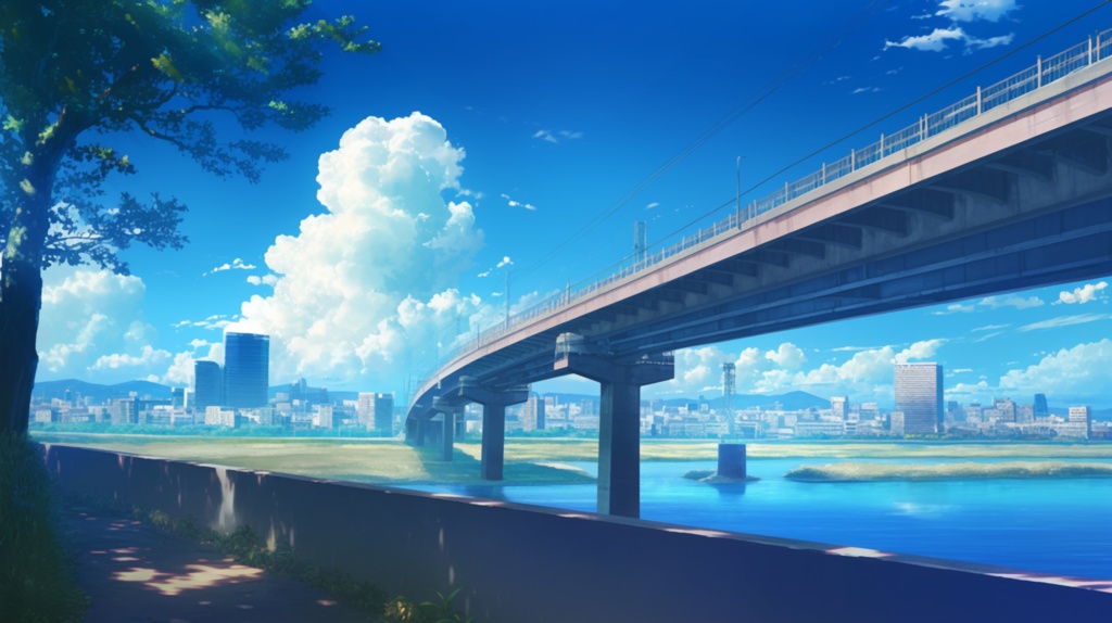 風渡る｜高解像度背景＋10分ループBGMセット(商用利用可)