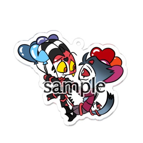 ブリストハートバルーンアクキー