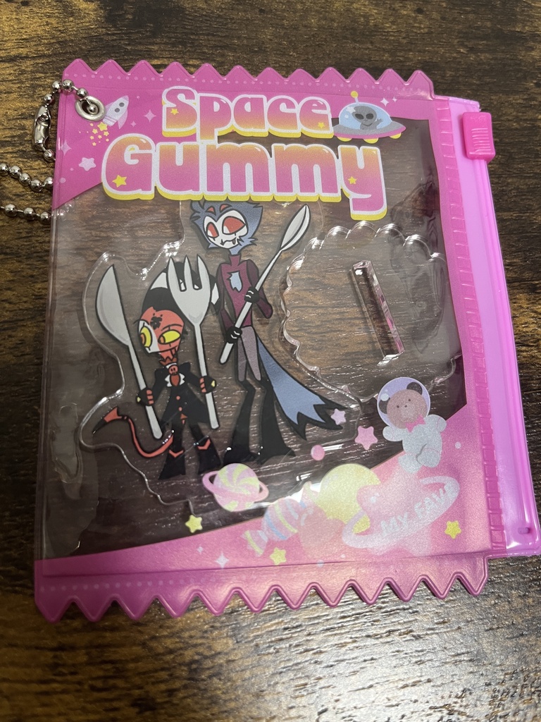 ブリストとご飯を食べるアクリルスタンド