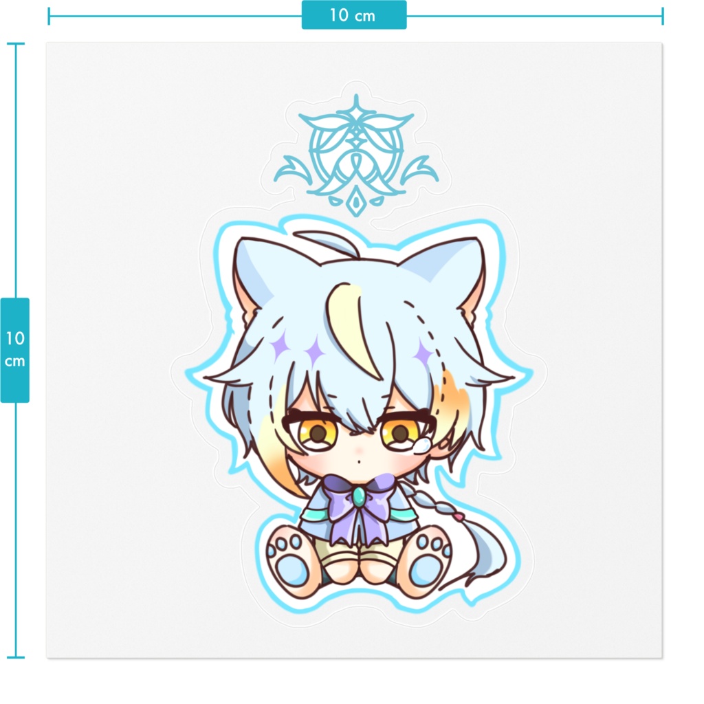 ヒタキタカヤ ステッカー