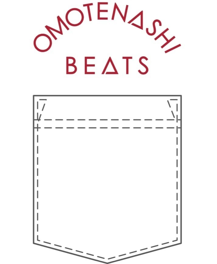 【受注販売】【OMOTENASHI BEATS】ポケット付きTシャツ