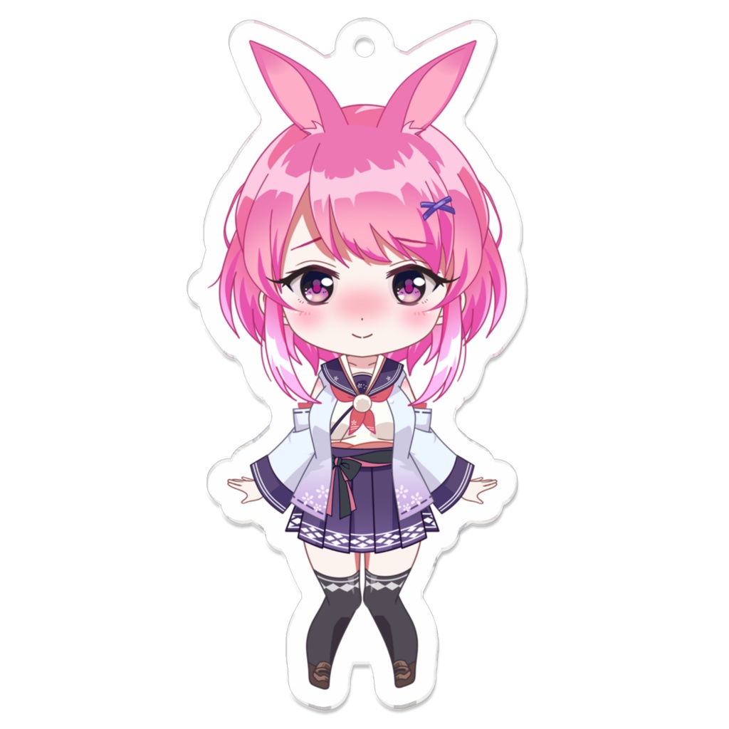 ちびちさ アクリルキーホルダー(うさぎ)
