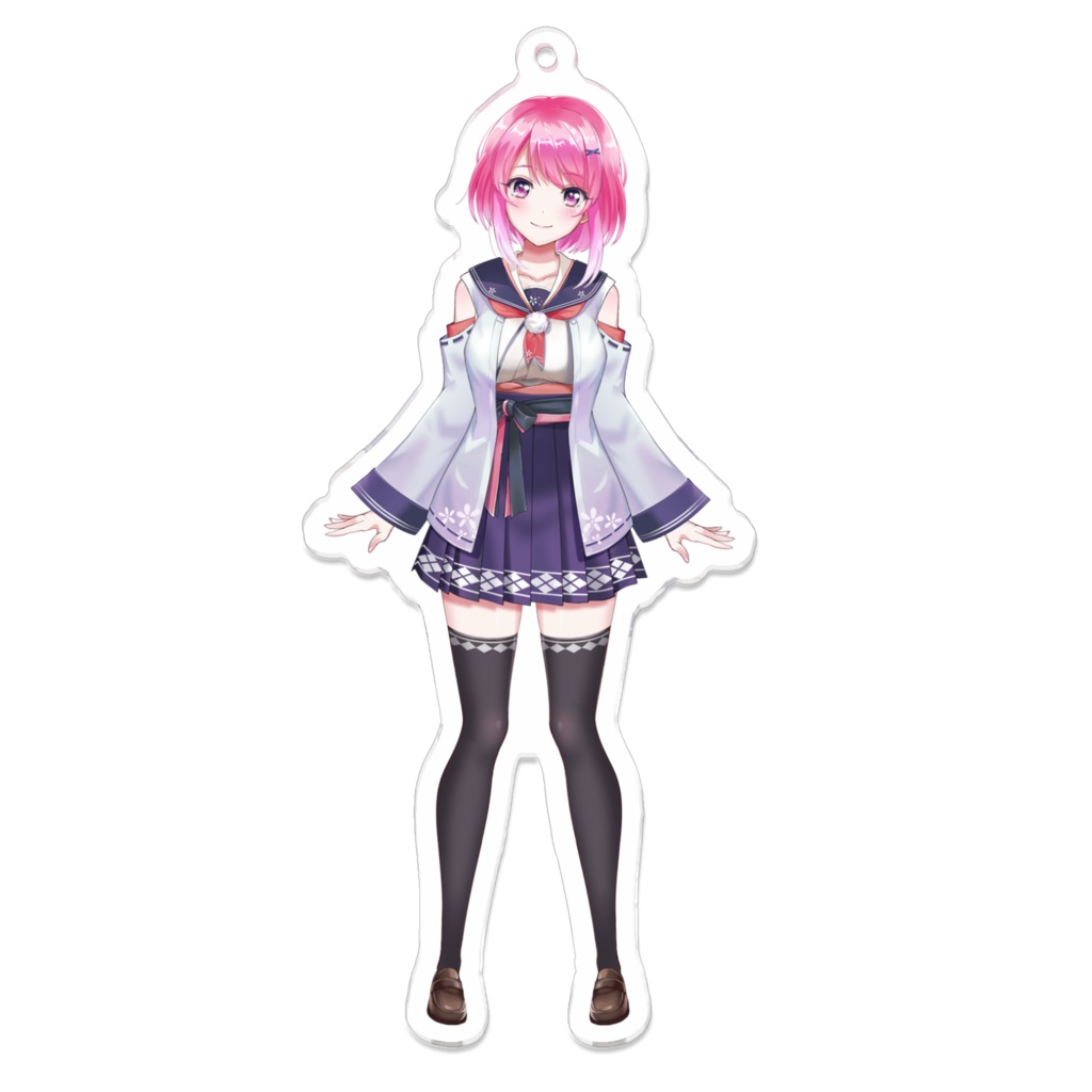卯咲ちさ アクリルキーホルダー(改)