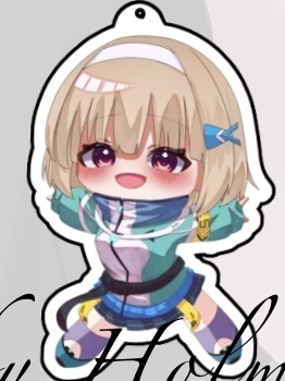 【鍵島14】六宇亜を走らせるアクキー