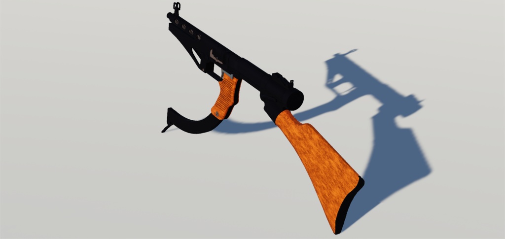 東の帝国の試作機関短銃1935