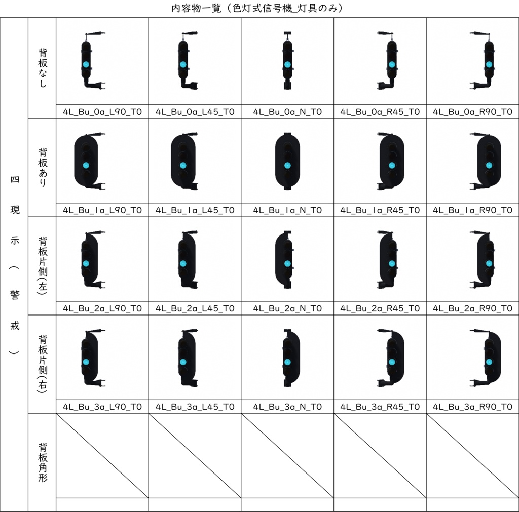 【3Dモデル】鉄道用信号機【無料あり】