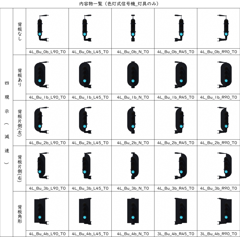 【3Dモデル】鉄道用信号機【無料あり】