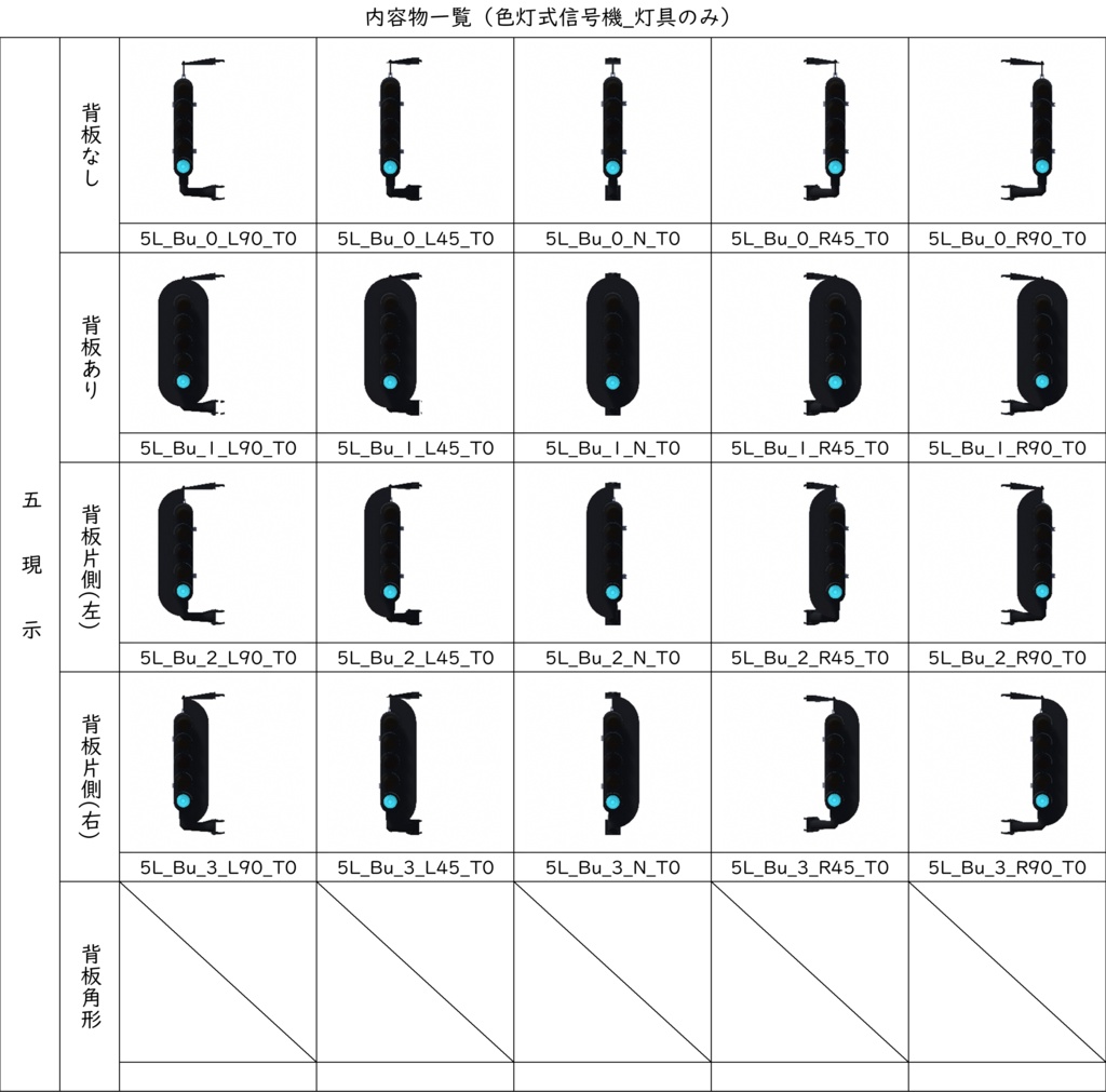 【3Dモデル】鉄道用信号機【無料あり】