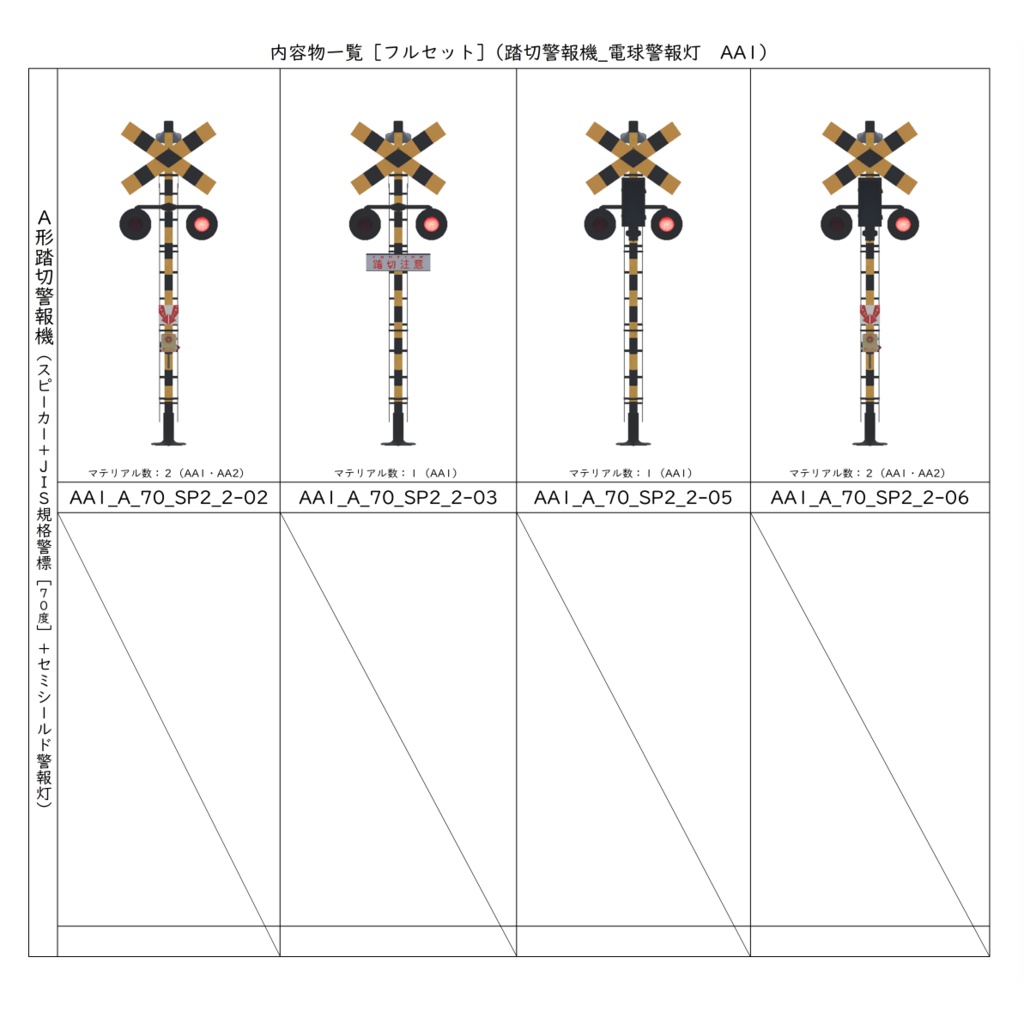 【3Dモデル】踏切警報機【VRChat可】