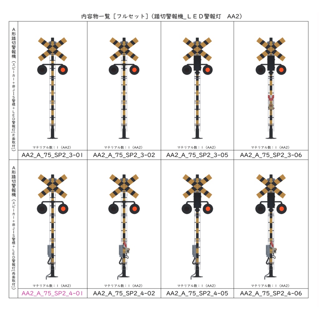 【3Dモデル】踏切警報機【VRChat可】