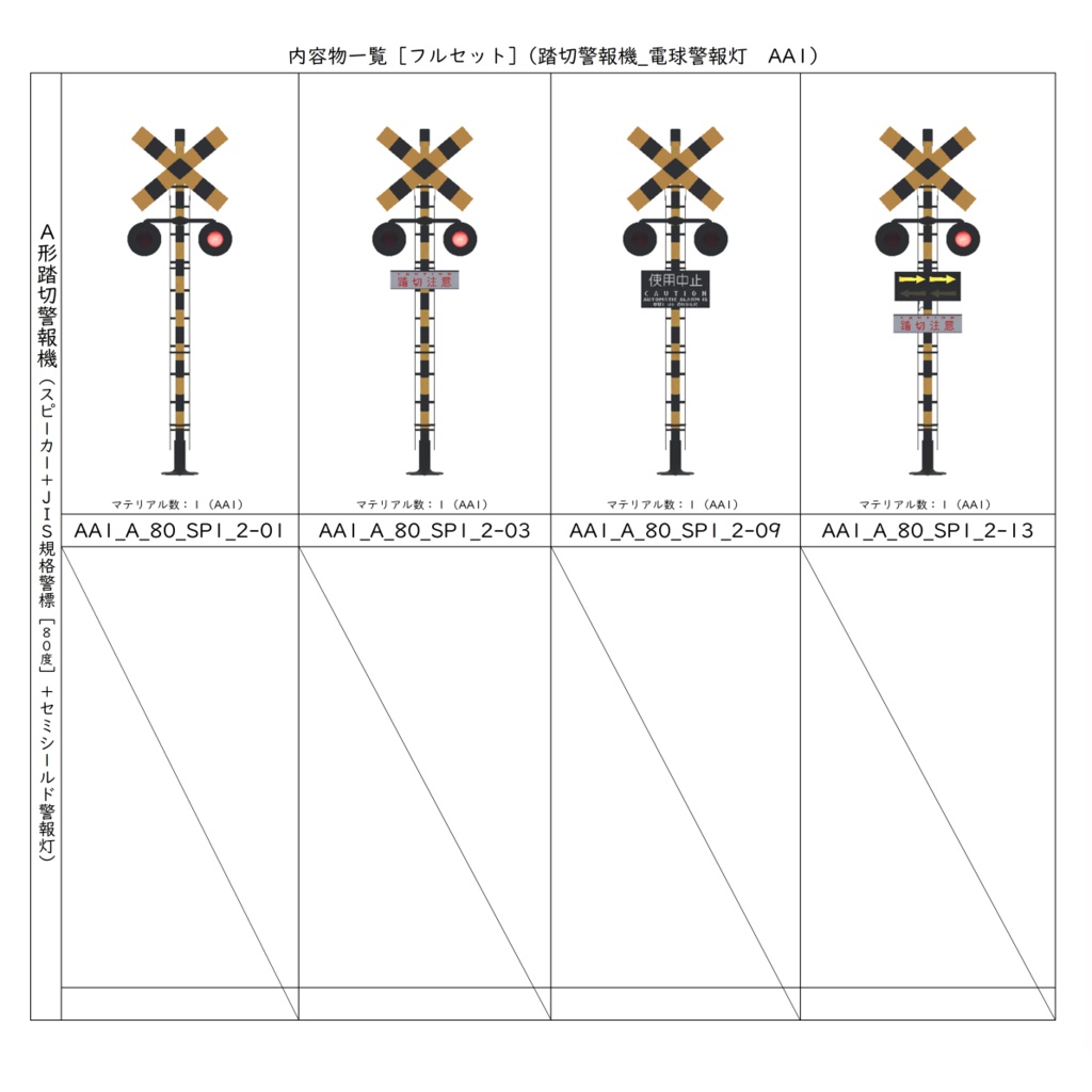 【3Dモデル】踏切警報機【VRChat可】