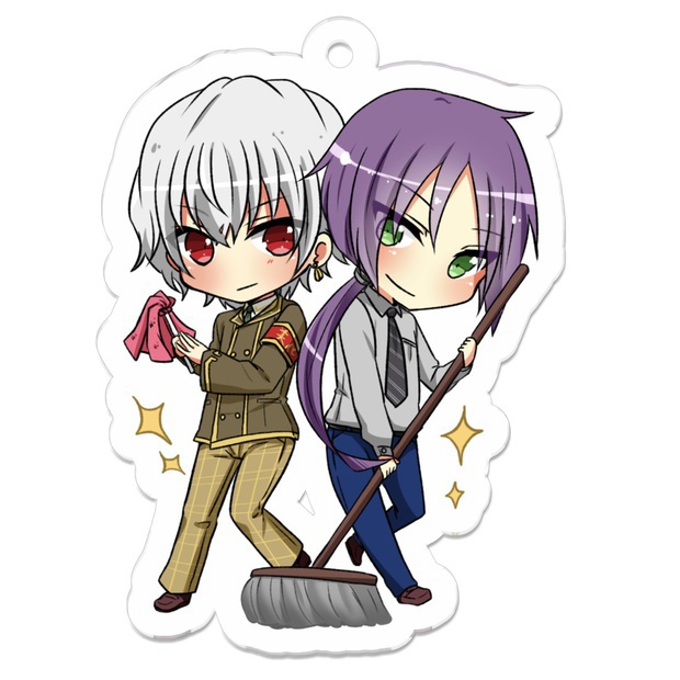 美化委員アクリルキーホルダー