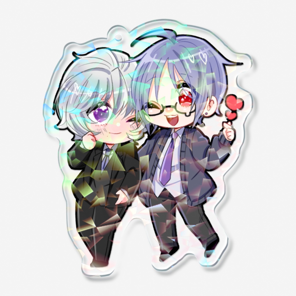 ムツラヴァキラキラアクリルキーホルダー