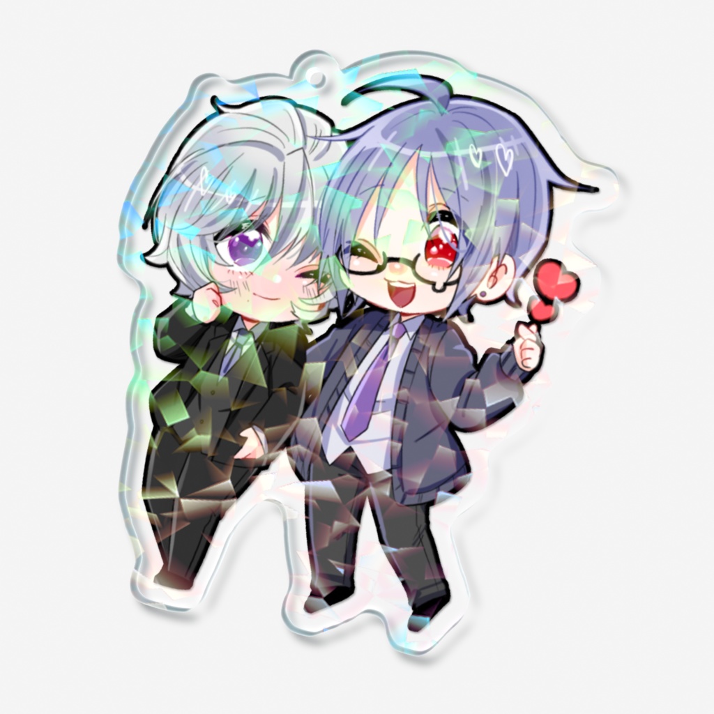 ムツラヴァキラキラアクリルキーホルダー