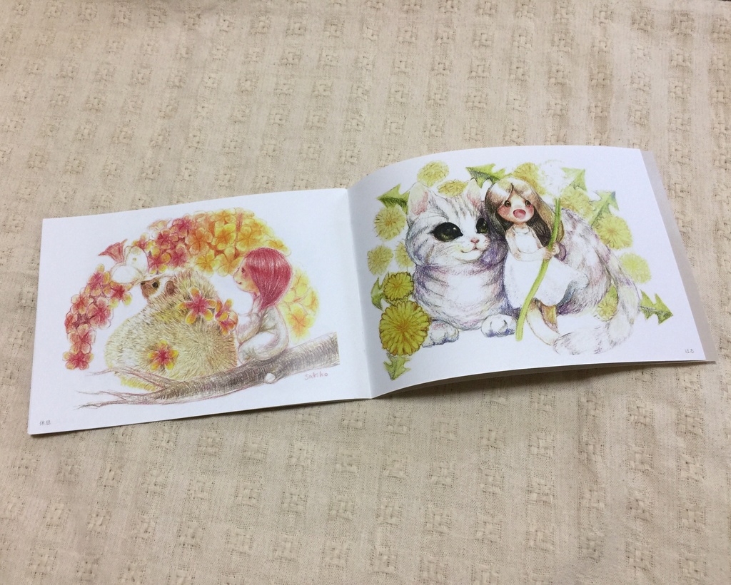 イラスト集 はなかんむり Hanakanmuri Booth