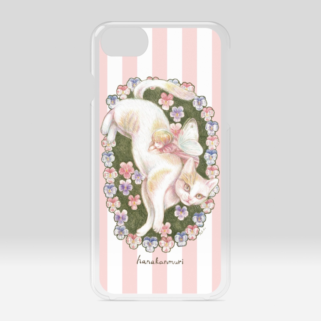 少女の恋 iPhoneケース