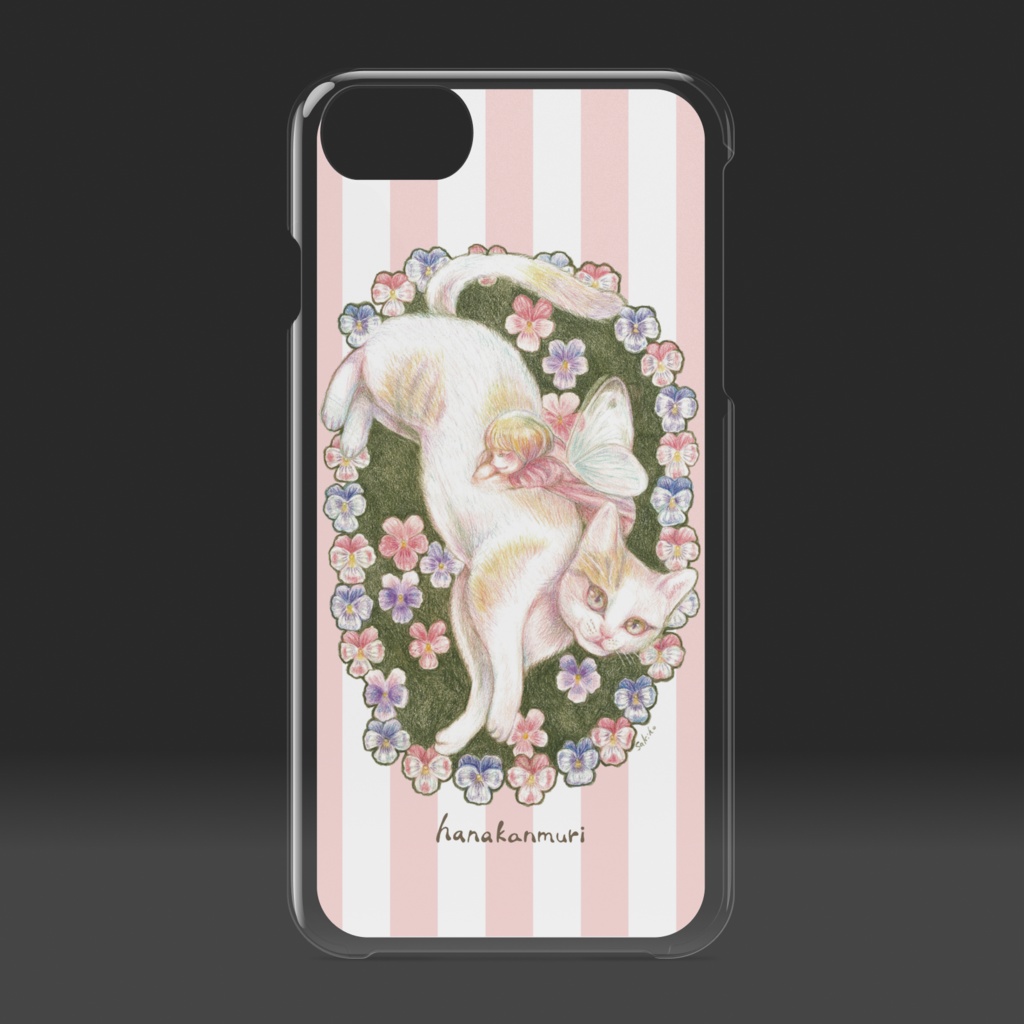 少女の恋 iPhoneケース