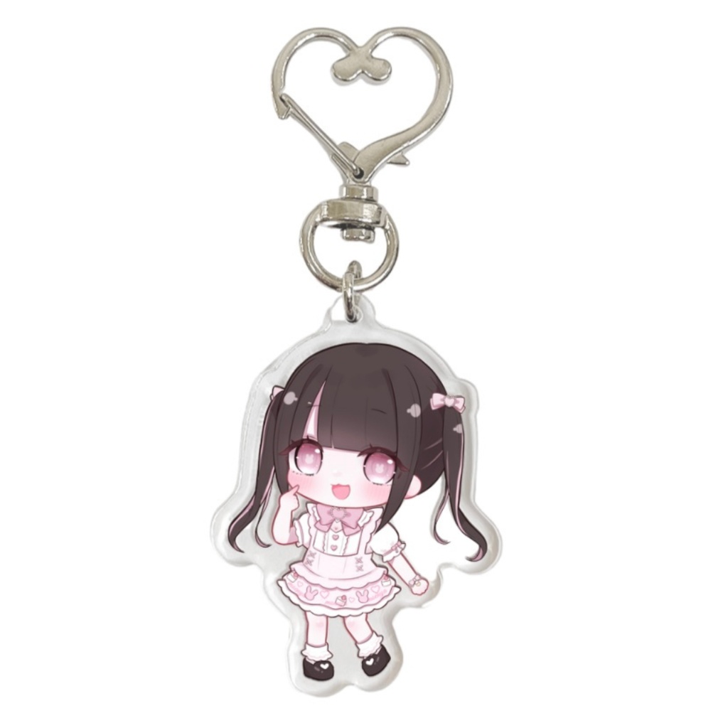 ♡もえにゃのアクリルキーホルダー♡（再再販.ᐟ.ᐟ）