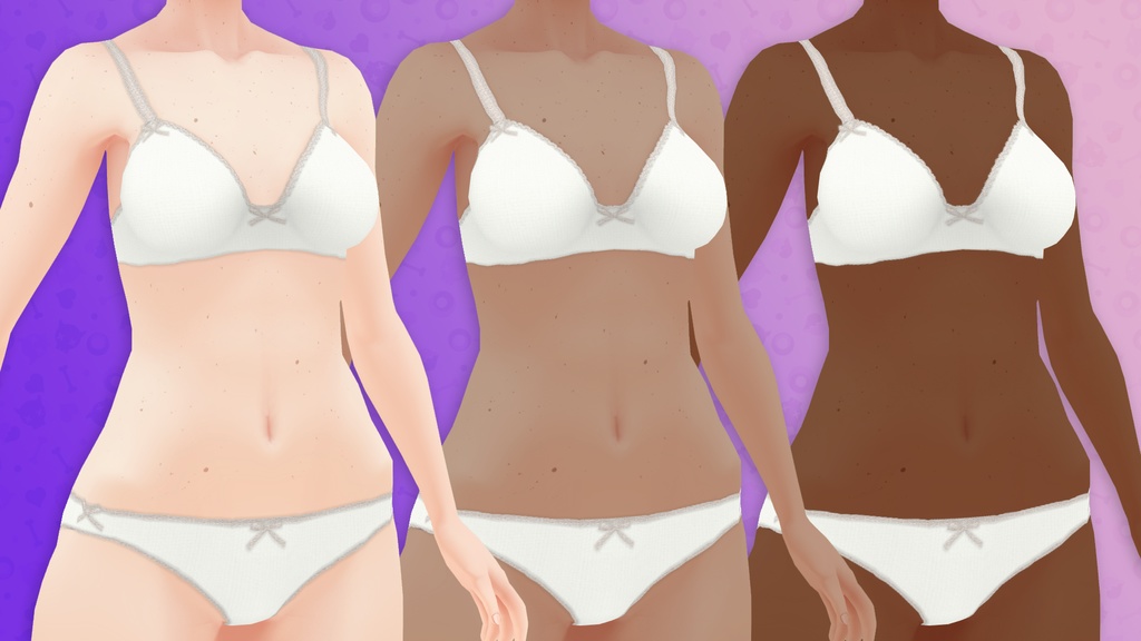 VRoid - Face and Body Freckles Texture - VTuber Face Textures for VRoid Studio