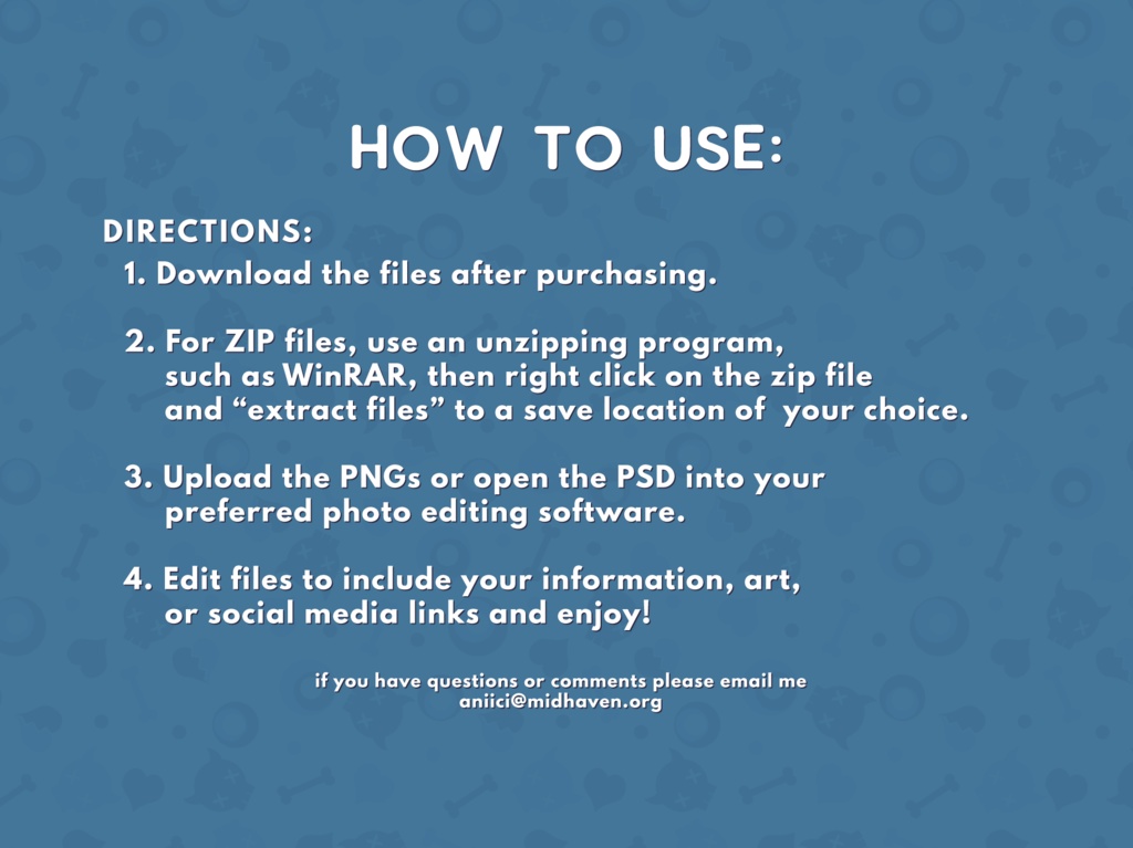 Polka Dot Twitch Panels | Streamer Graphics | VTuber Graphics