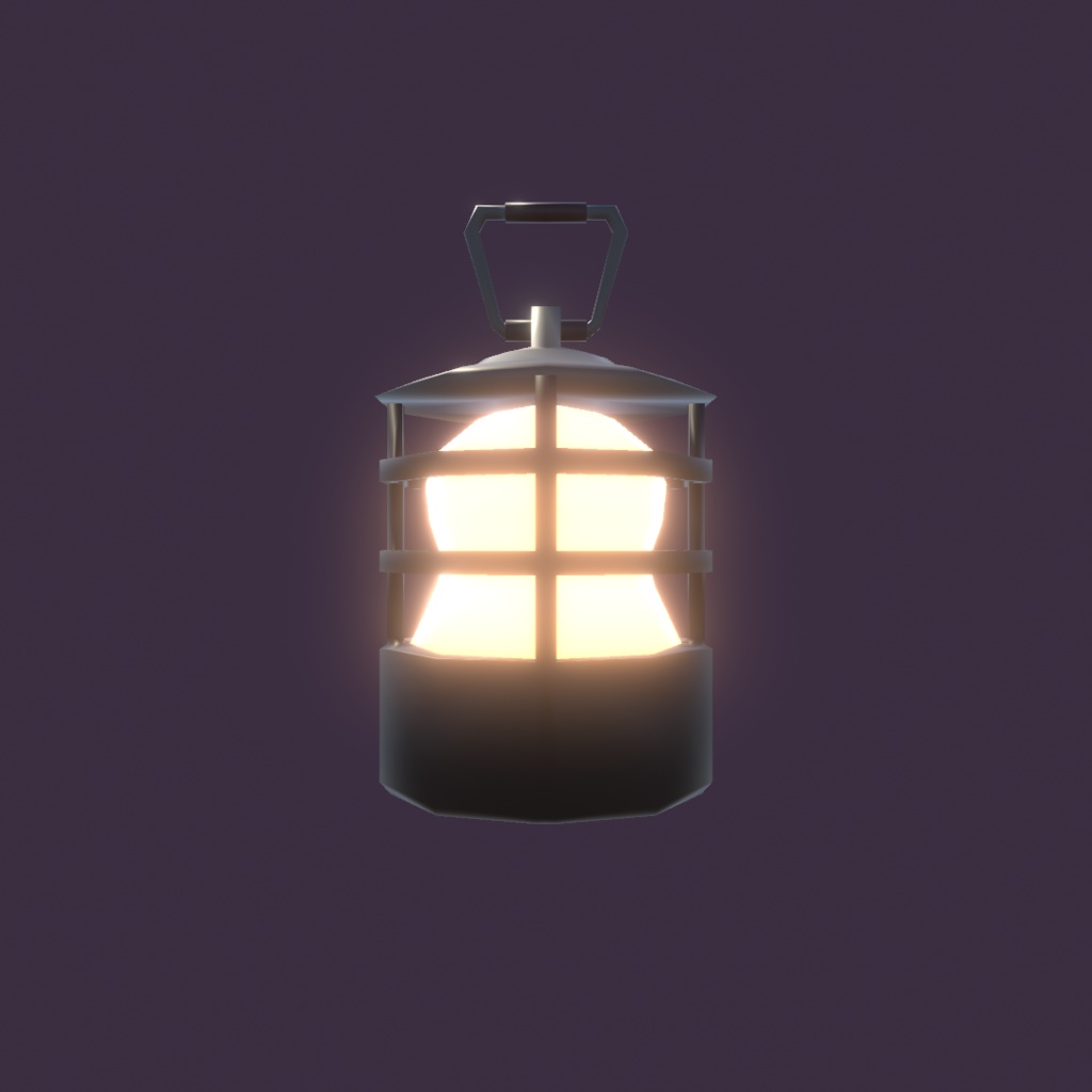 (無料)光ってる!!シンプルランプ