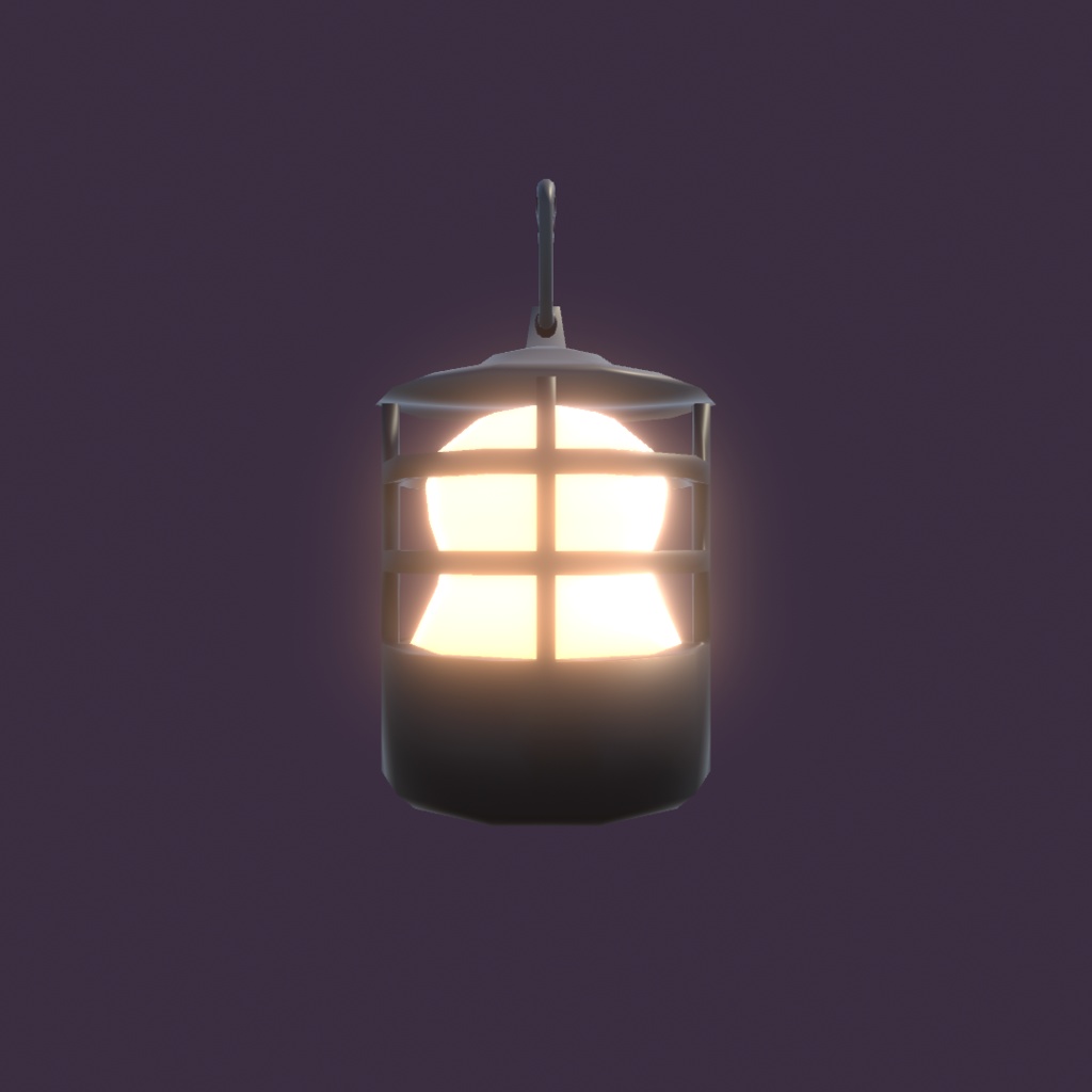 (無料)光ってる!!シンプルランプ