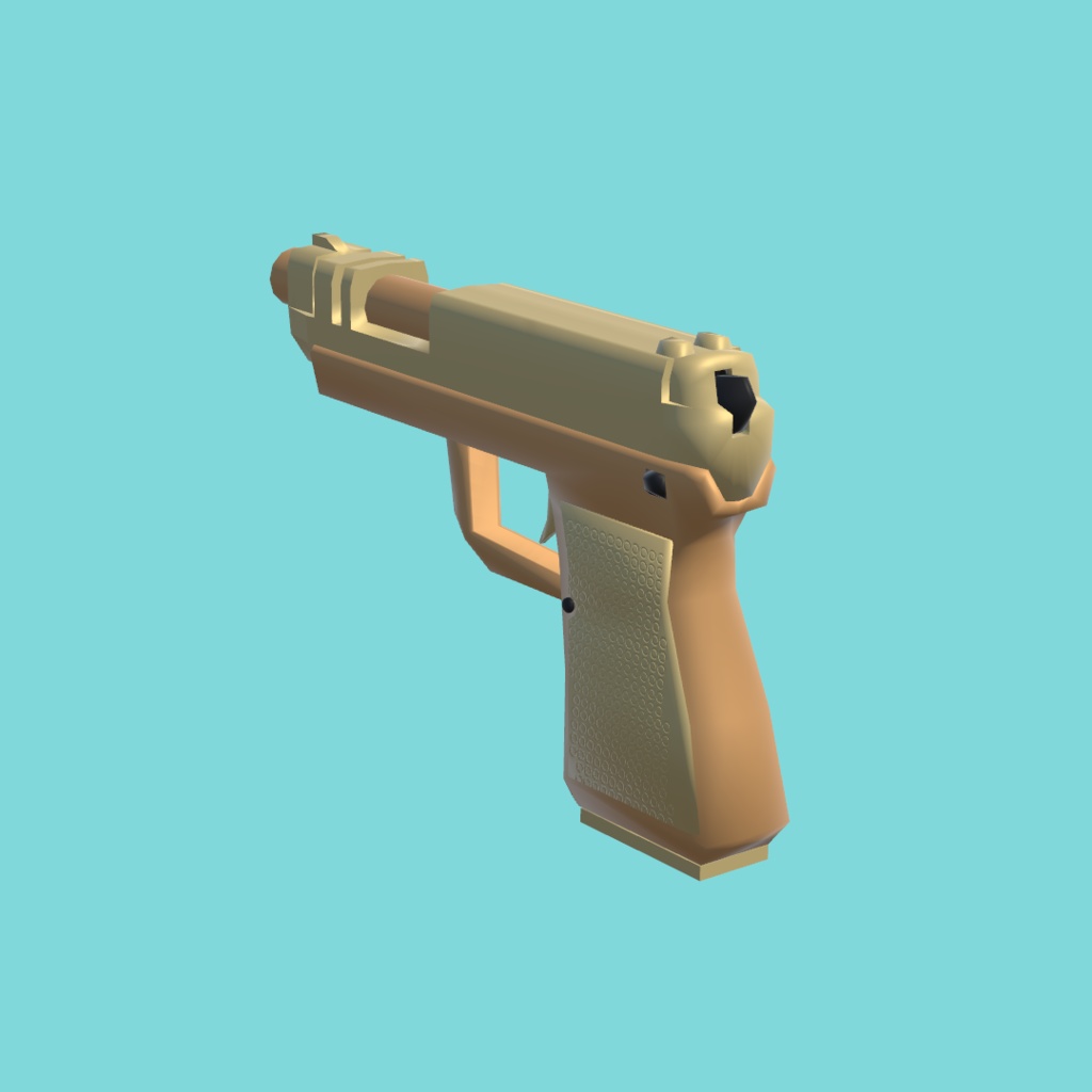 (無料)シンプルハンドガン