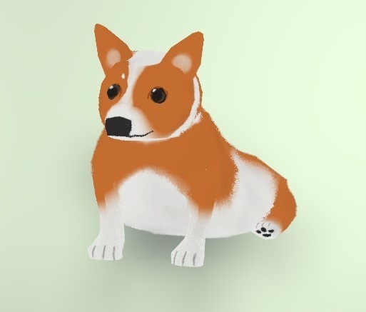 3Dモデルデータ　犬のぬいぐるみ[マロ]