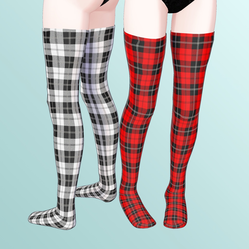 森羅対応ニーソックスとストッキングのセット