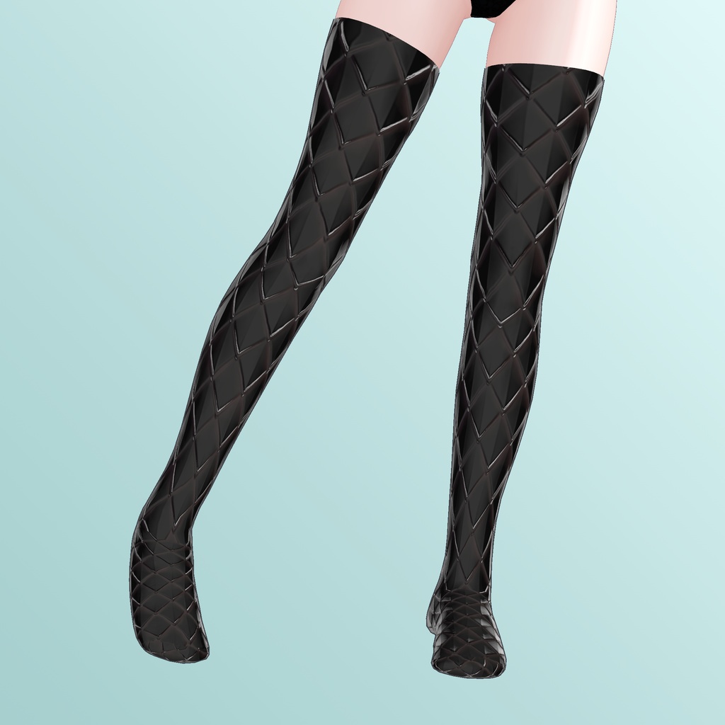 森羅対応ニーソックスとストッキングのセット