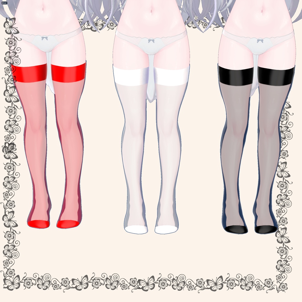 Lime(ライム)対応ストッキングとニーソックス