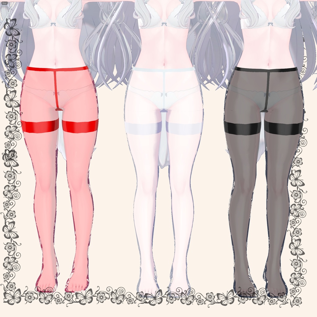 Lime(ライム)対応ストッキングとニーソックス