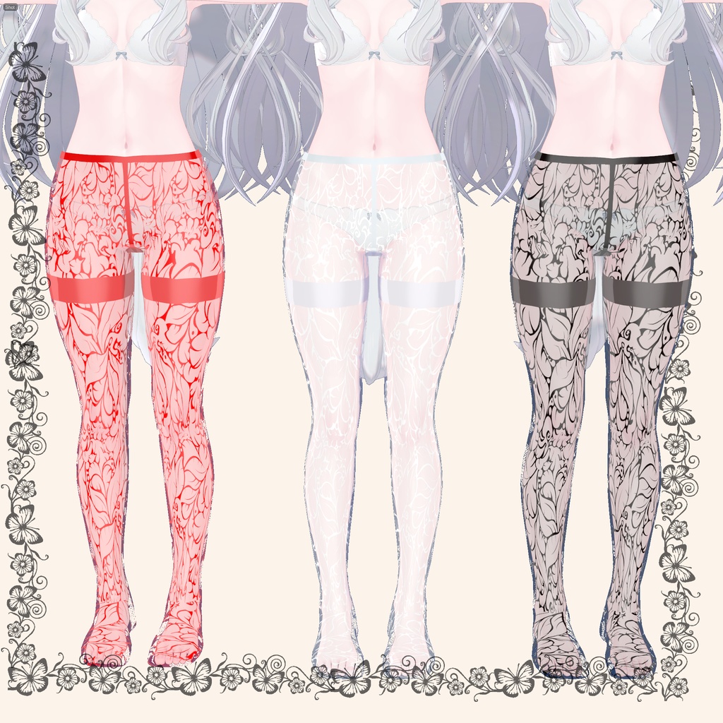 Lime(ライム)対応ストッキングとニーソックス