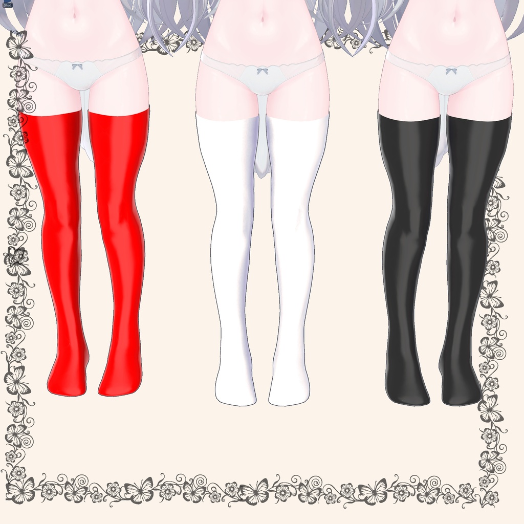 Lime(ライム)対応ストッキングとニーソックス