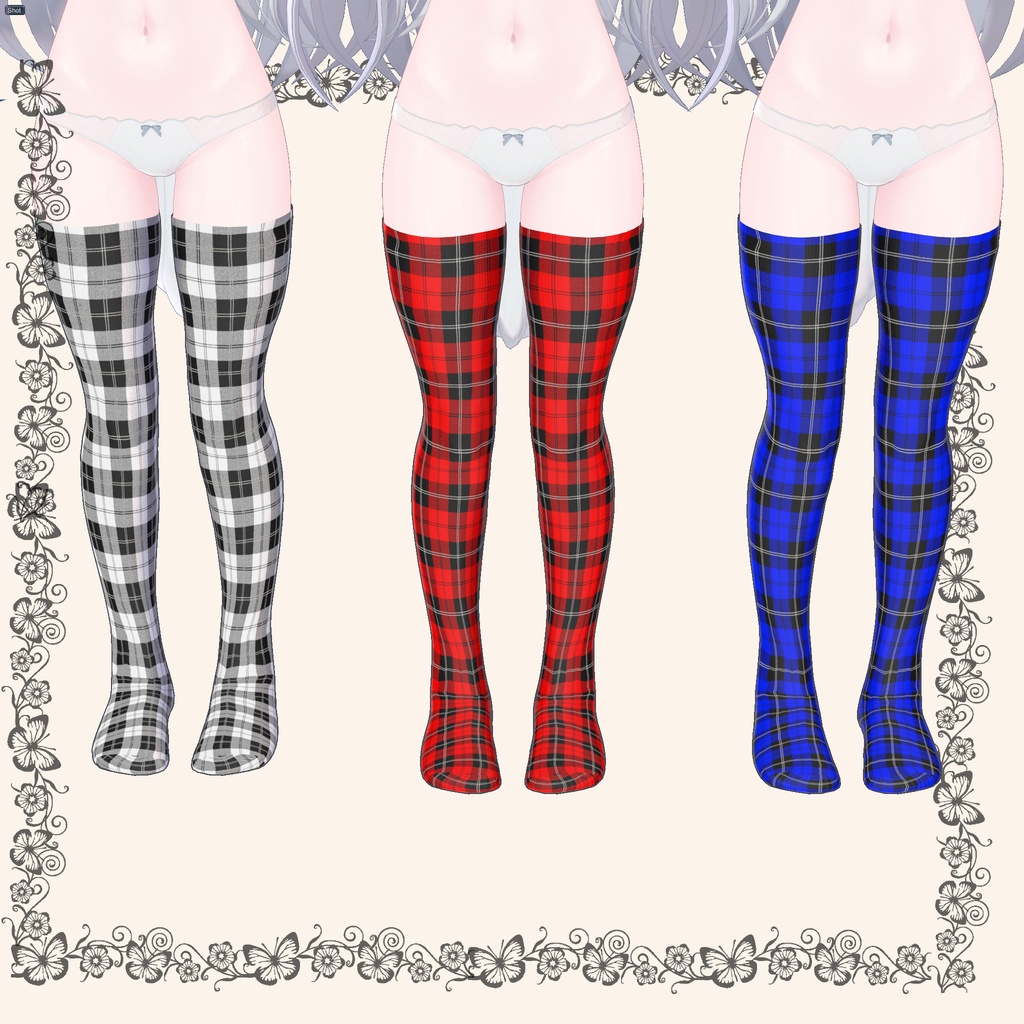 Lime(ライム)対応ストッキングとニーソックス