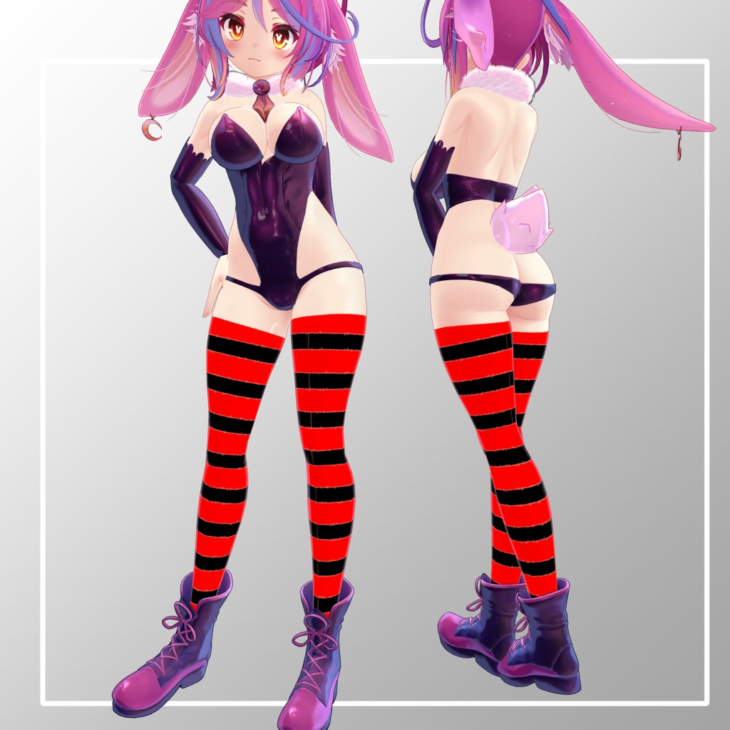 伊奈波かや対応テクスチャストッキング