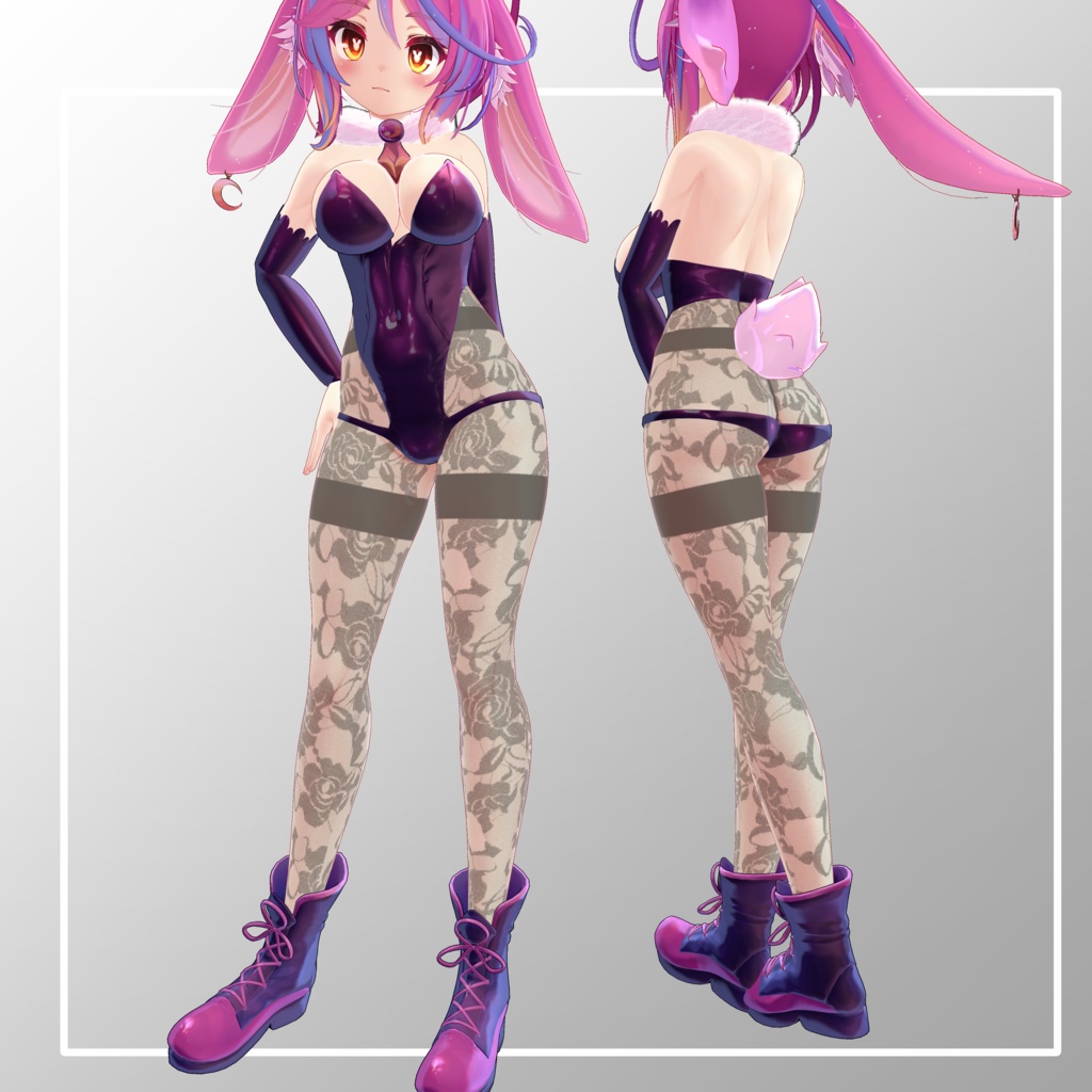 伊奈波かや対応テクスチャストッキング