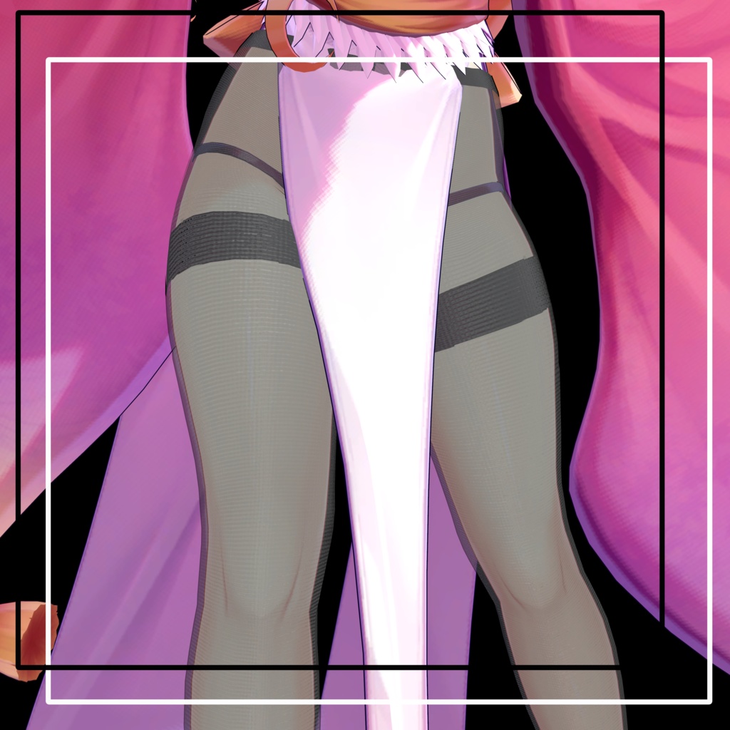 【複数アバター対応】ストッキング&ニーソックス