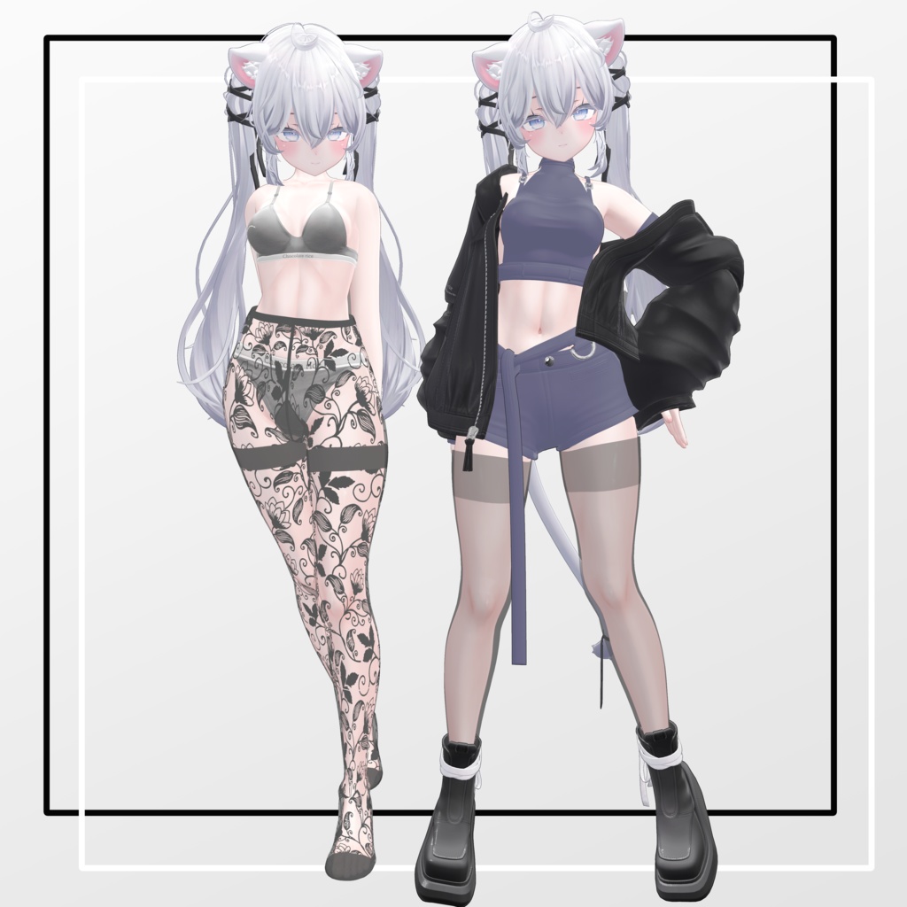 Sio対応ストッキング&ニーソックス