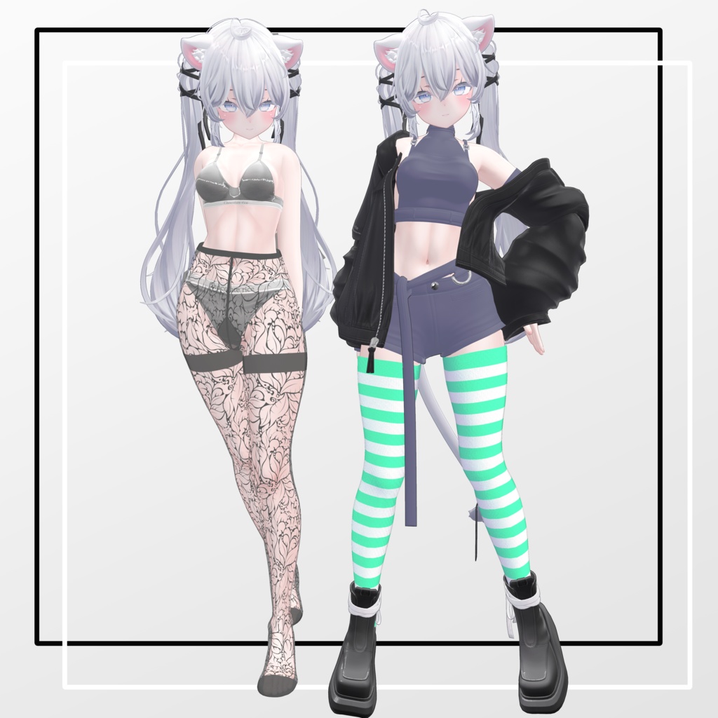 Sio対応ストッキング&ニーソックス