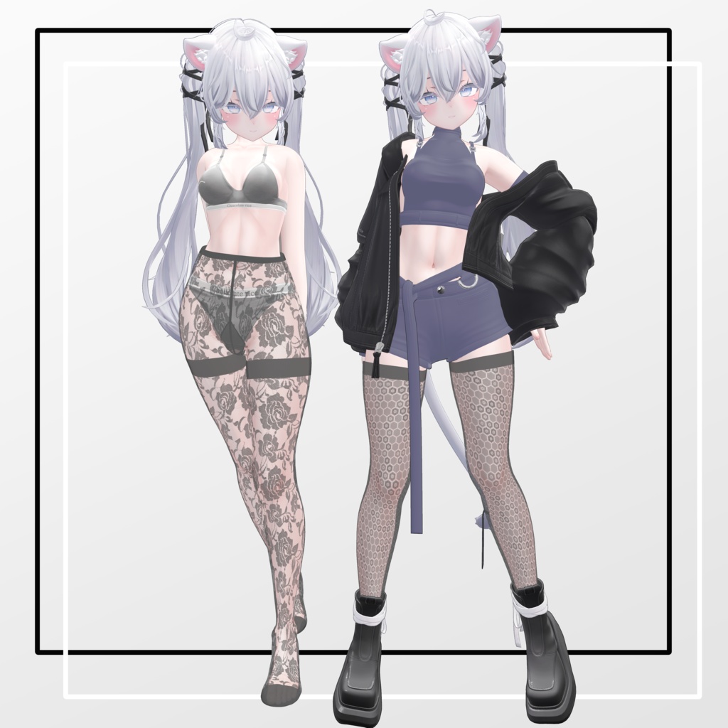 Sio対応ストッキング&ニーソックス