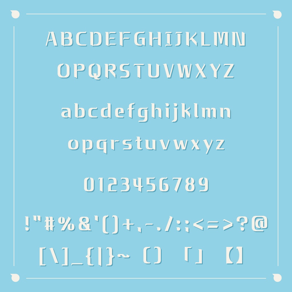 【フリーフォント・商用可】とりっこ