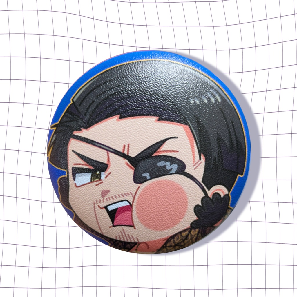 ぷにぷに缶バッジ(真島吾朗)